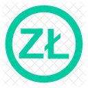 Polish zoty-coin  Icon