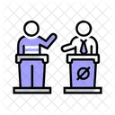 Political Debate Tags Debate Argument Icon