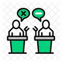 Political Debate Tags Debate Argument Icon