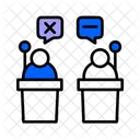 Political Debate Tags Debate Argument Icon