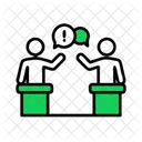 Political Debate Tags Debate Argument Icon