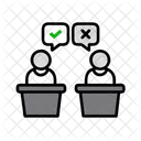 Political Debate Tags Debate Argument Icon