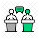 Political Debate Tags Debate Argument Icon