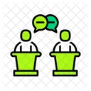 Political Debate Tags Debate Argument Icon