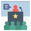 Political Announce Policy Icon