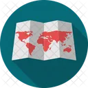 Political Map Country Flag Icon