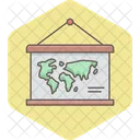 Political Map Geography Infographic Icon