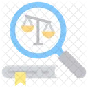 Political Science Book Analysis Icon