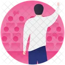 Public Speaking Political Speech Candidate Speech Icon