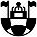 Political Speech  Icon