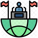 Political Speech  Icon