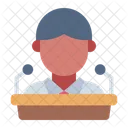 Politician Official Bribe Icon