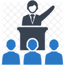 Politician Public Speaker Icon