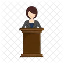 Politician Politics Speech Icon