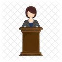 Politician Politics Speech Icon