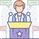 Politico Lider Politico Ícone