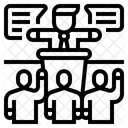 Politics Election Speech Icon