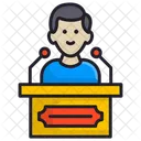Meeting Presentation Public Icon