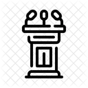 Politics Education Speech Icon