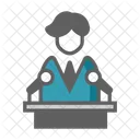 Politics Speaker Journalist Icon