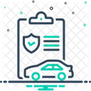 Política de coche  Icon