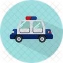 Polizei Auto Transport Icon