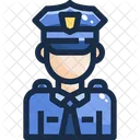 Polizei Polizist Polizist Icon