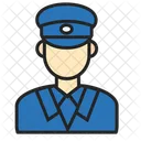 Avatar Mannlich Polizei Icon