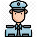 Polizei Polizist Avatar Symbol