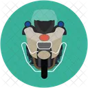 Polizei Motorrad Motorrad Icon