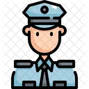 Polizei Polizist Avatar Symbol