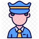 Polizei Beruf Avatar Symbol