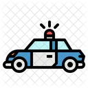 Polizei Auto Transport Symbol