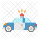 Polizei Auto Transport Icon