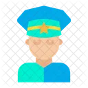 Avatar Polizist Mann Icon