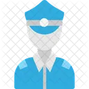 Polizei Polizist Inspektor Symbol