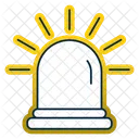 Polizei Sirene Licht Symbol