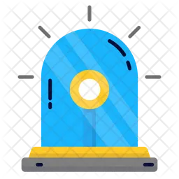 Polizei Sirene  Symbol