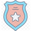 Polizeiabzeichen Symbol