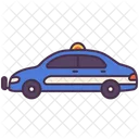 Transport Fahrzeug Polizeiauto Symbol