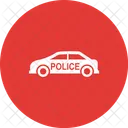 Polizeiauto Symbol