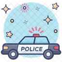 Polizeiauto Polizist Polizeifahrzeug Symbol