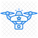 Polizeidrohnen  Symbol