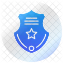 Polizeiabzeichen Polizei Polizist Symbol