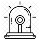 Polizeisirene Sirene Notfall Symbol