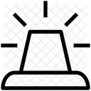 Sirene Polizei Alarm Symbol