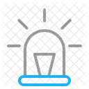 Polizeisirene Polizeiblitzer Polizeilicht Symbol