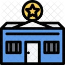 Polizei Bahnhof Stadt Symbol