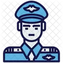 Polizist Offizier Polizei Symbol