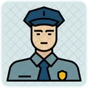Polizist Polizei Offizier Symbol